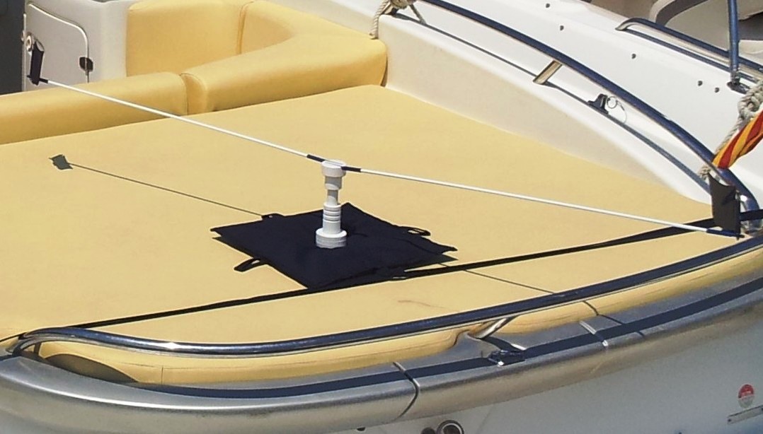 soporte saco panel solar embarcacion fijacion solar desmontable barco soporte solar nautico flexible EOLOSOLAR